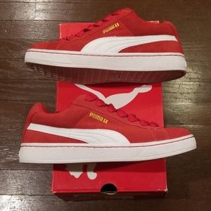 Puma S - Team Regal Red / White - Size 9